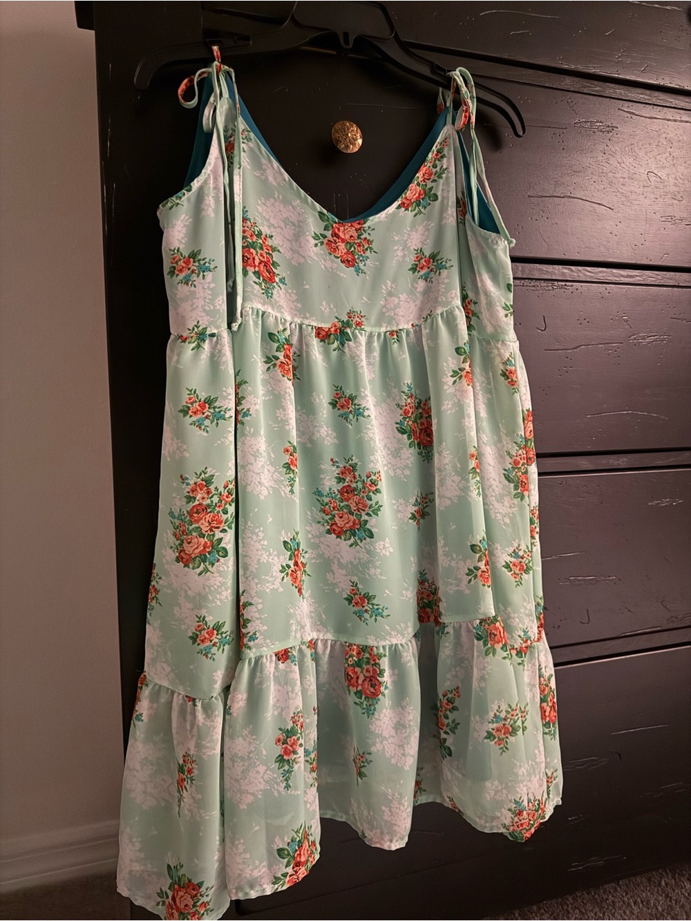 WanderLux chiffon sundress.